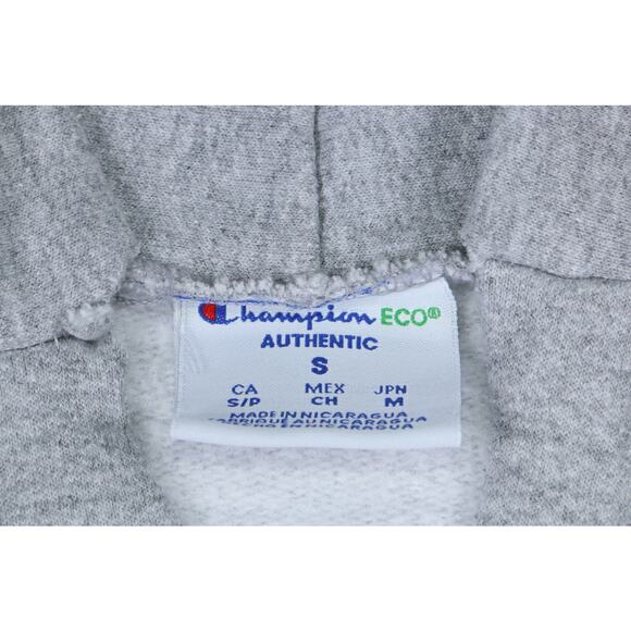 Champion Sacred Heart University Hoodie Gray Small Embroidered Logo Sweatshirt - Picture 3 of 10